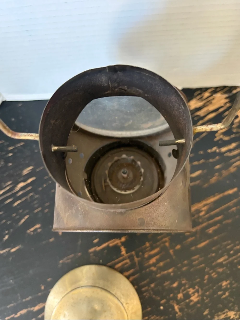 Brass Vintage DIETZ ORIENT MOTOR LAMP